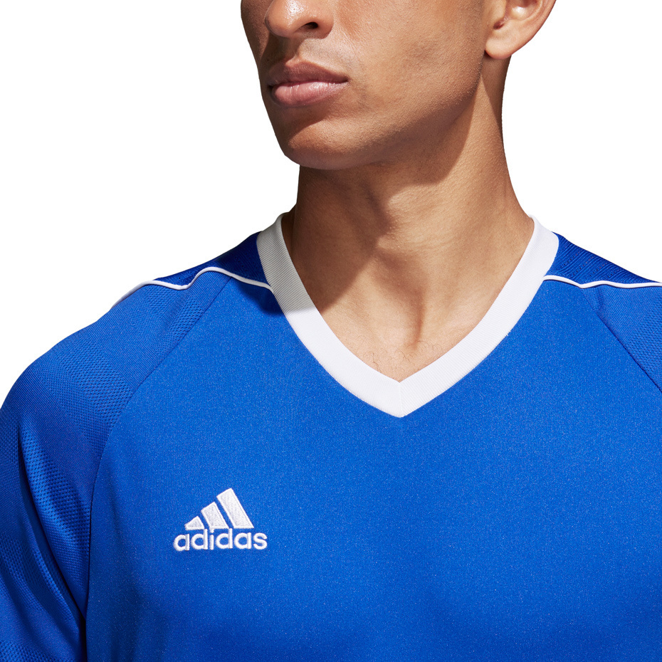 Koszulka dziecięca Adidas Tiro 17 Jersey JR niebieska BK5439
