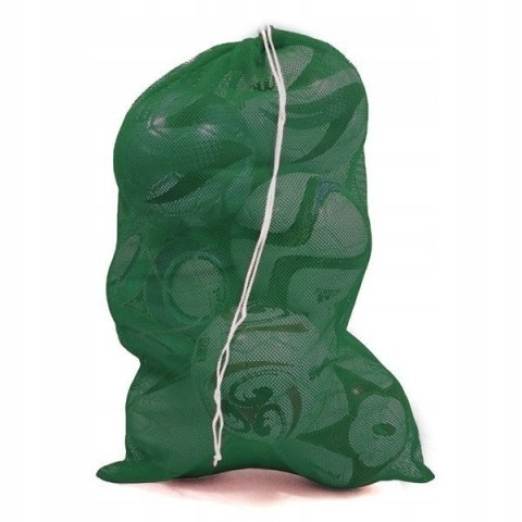Siatka na 10 piłek worek torba NO10 BCB2-2436G zielona