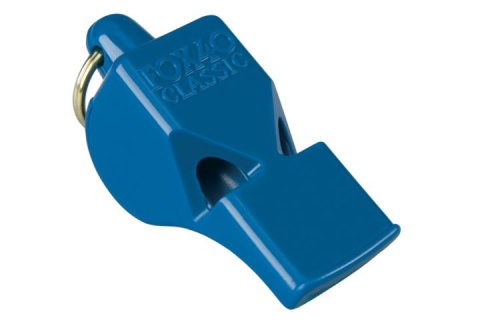 Gwizdek Sędziowski FOX 40 CLASSIC SAFETY Niebieski ze Sznurkiem 9903-0508