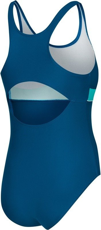 Kostium Kąpielowy Dziecięcy Aqua-Speed Emily Kol. 28 zielono-niebieski
