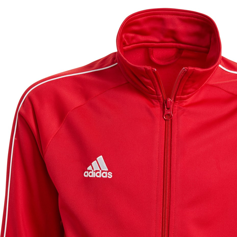 Bluza Treningowa Adidas Core 18 Polyester Jacket Junior CV3579 czerwona