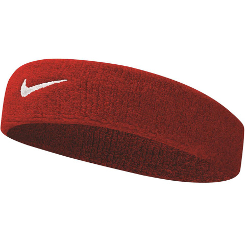 Opaska na Głowę Nike Swoosh czerwona NNN07601OS 601
