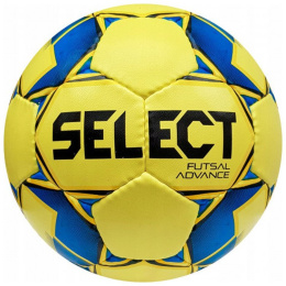 Piłka Nożna Select Futsal Advance niebiesko-żółta halowa rozmiar 4