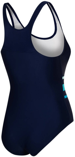 Kostium Kąpielowy Damski Aqua-Speed Stella Kol. 410 granatowo-niebieski