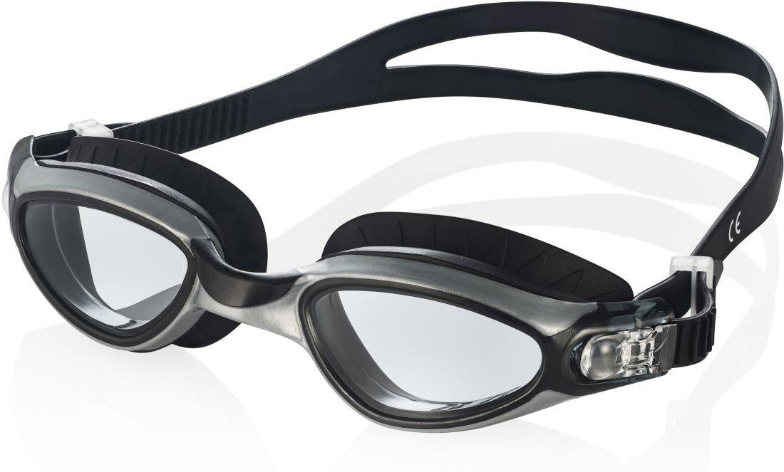 Okularki Pływackie Aqua-Speed Calypso kol. 26 czarno-srebrny