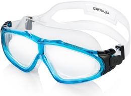 Okulary Półmaska Pływacka Aqua-Speed Sirocco kol. 02 turkusowe