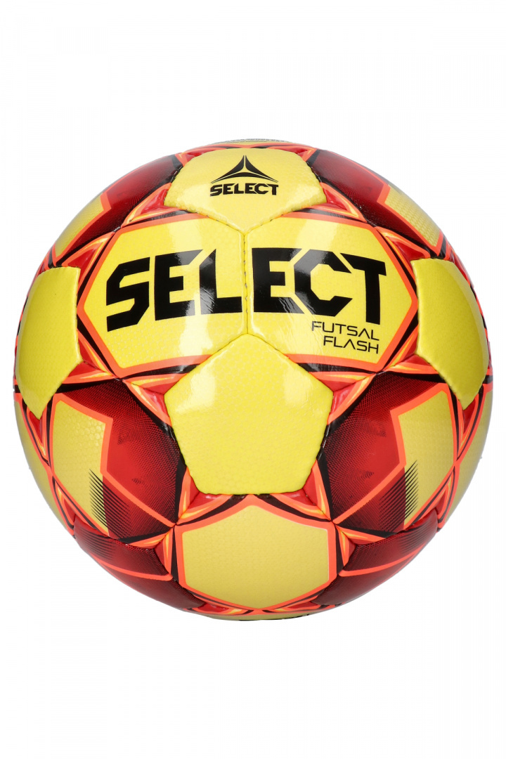 Piłka Nożna Select Futsal Flash żółto-czerwona