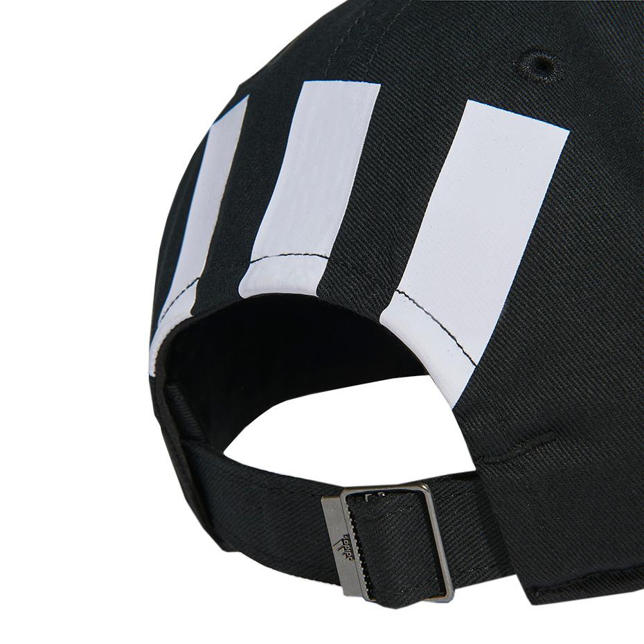 Czapka z Daszkiem Adidas Damska Essentials 3-Stripes Cap OSFW czarna GN2052
