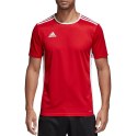 Koszulka Sportowa Adidas Entrada 18 Jersey Junior CF1050 czerwona