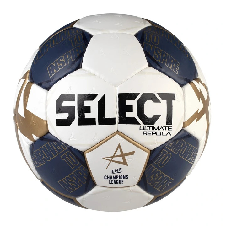 Piłka Ręczna Select Ultimate Replica Champions Leage v21 biało-niebieska