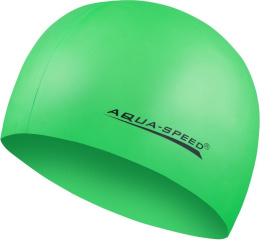 Czepek Pływacki Silikonowy Aqua-Speed Mega kol.11 zielony