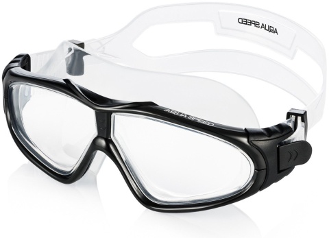 Okulary Półmaska Pływacka Aqua-Speed Sirocco kol. 07 czarne