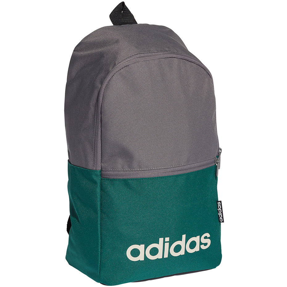 Plecak Adidas Linear Classic Daily Backpack H34829 szaro-zielony