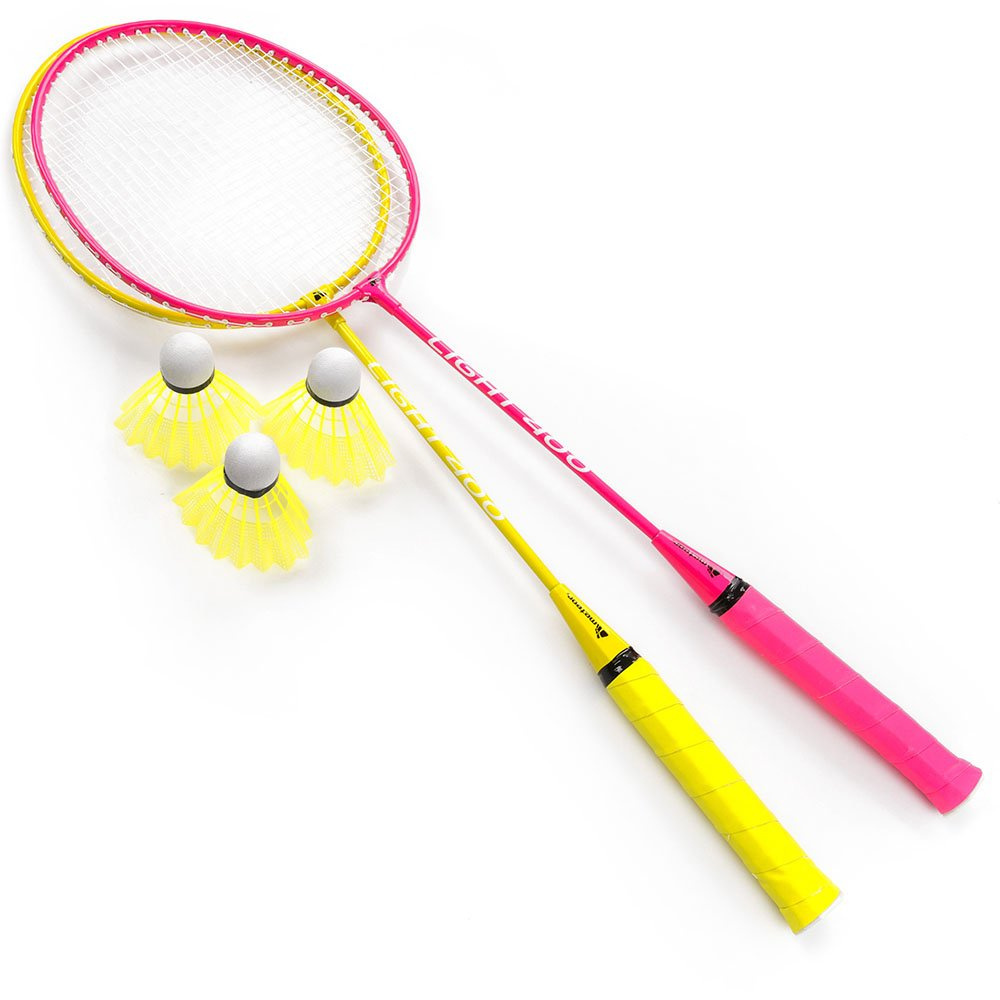 Zestaw do Badmintona Meteor 20049 różowo-żółty