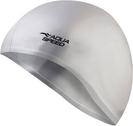 Czepek Pływacki Silikonowy Aqua-Speed Ear Cap kol. 26 srebrny