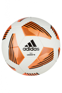 Piłka Nożna Adidas Tiro League FS0374 TB biało-pomarańczowa
