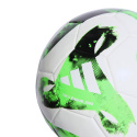 Adidas Piłka Nożna Tiro Junior 350 League biało-zielona HT2427