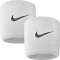 Frotki na Rękę Nike Swoosh 2 szt. NNN04101OS białe