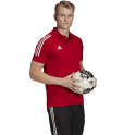Koszulka Męska Polo Adidas Condivo 20 Polo ED9235 czerwona