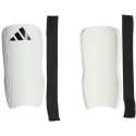 Ochraniacze pikarskie adidas Tiro Club Shin Guards biało-czarne HN5600