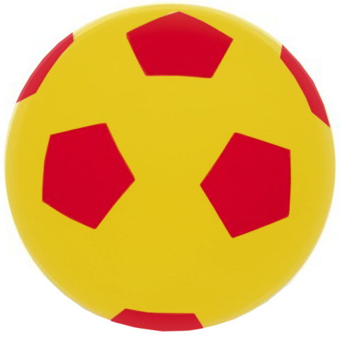 Piłka Piankowa Soft Enero 20cm żółto-czerwona 1045320