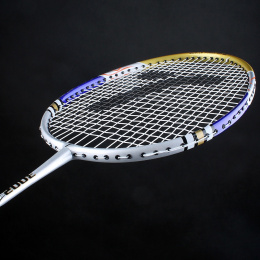 Rakieta do Badmintona Techman 3002 niebiesko-srebrna
