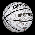 Meteor piłka koszykowa do kosza Ghost Odblaskowy Biały rozm. 7
