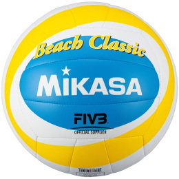 Piłka siatkowa plażowa Mikasa Beach Classic BV543C-VXB-YSB ROZM. 5