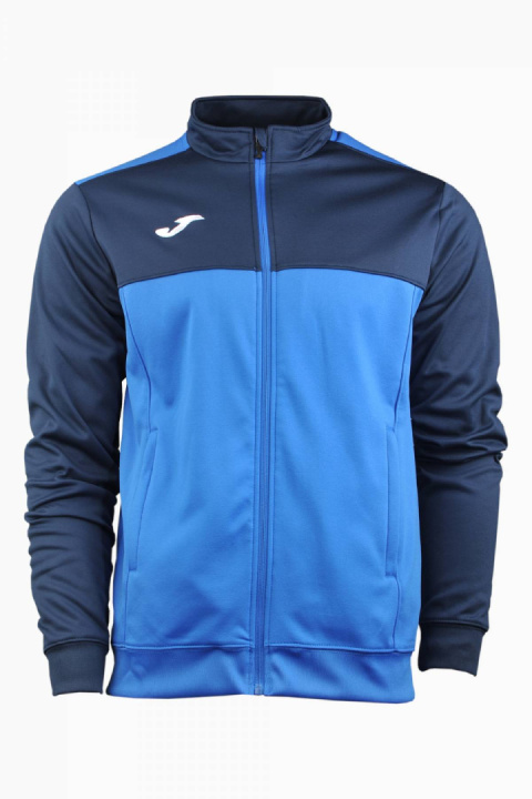 Bluza sportowa dziecięca rozpinana Joma Winner niebieska 101008.703