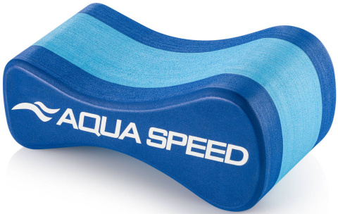 Deska do pływania pull buoy Aqua Speed Ósemka "3" - niebieska