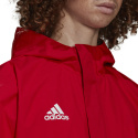 Kurtka Ortalion Męska Adidas Entrada 22 All Weather IK4009 czerwony