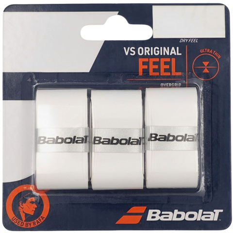 Owijka Babolat Vs Original Feel 3 szt. biała 139383