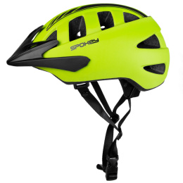 Kask Rowerowy Spokey Speed 55-58 cm żółty