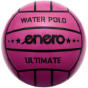 Piłka gumowa Enero water polo siatkowa różowa 1012452