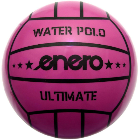 Piłka gumowa Enero water polo siatkowa różowa 1012452