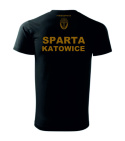 SPARTA KATOWICE KOSZULKA TRENINGOWA SENIOR CZARNA