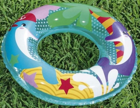 Koło dmuchane do pływania 51 cm SEA ADVENTURES BESTWAY kol. Delfin