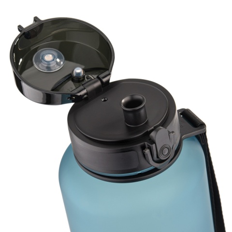 Bidon sportowy Meteor 1500 ml szaroniebieski 17665