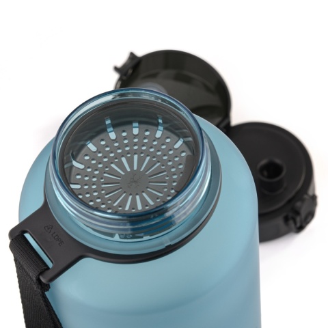 Bidon sportowy Meteor 1500 ml szaroniebieski 17665