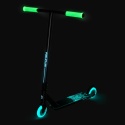 Hulajnoga wyczynowa świecąca w ciemności Spokey NIGHT RIDER ABEC-7, 100 mm