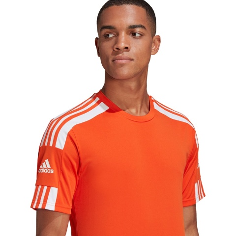 Koszulka męska Adidas Squadra 21 Jersey Short Sleeve GN8092 pomarańczowa