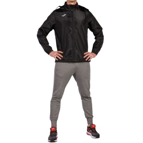 Ortalion, kurtka przeciwdeszczowa dziecięca Joma Iris 100087.100 czarna