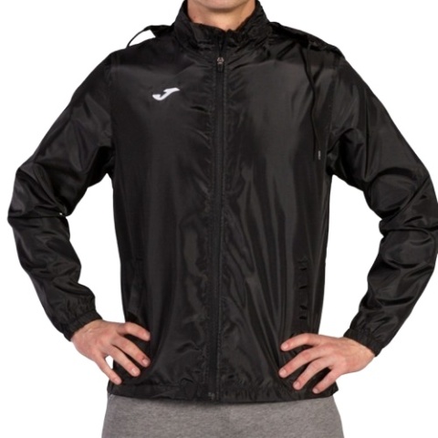 Ortalion, kurtka przeciwdeszczowa seniorska Joma Iris 100087.100 czarny