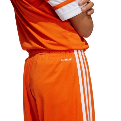 Spodenki dla dzieci adidas Squadra 25 JC8664 pomarańczowe