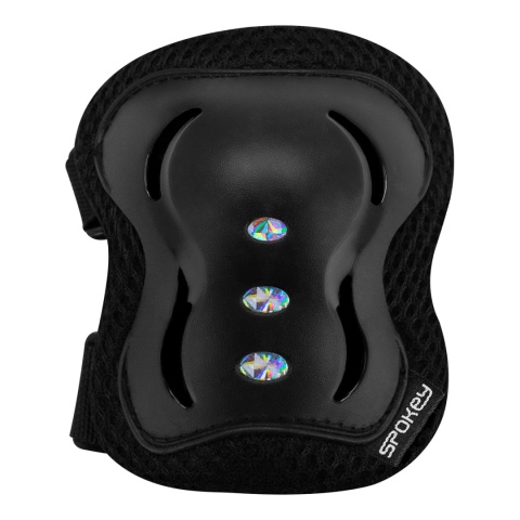 Zestaw ochraniaczy dla dzieci i młodzieży (na kolana, nadgarstki i łokcie) Spokey SHIELD czarne