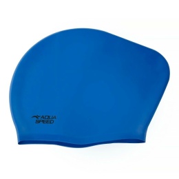 Czepek pływacki na długie włosy Aqua Speed Long Hair Cap 09 - niebieski