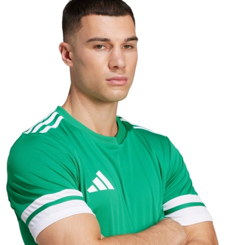 Koszulka męska adidas Squadra 25 JN7485 zielono-biała