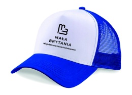 MAŁA BRYTANIA CZAPKA Z DASZKIEM NIEBIESKA