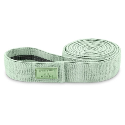Materiałowa taśma guma oporowa Spokey Coti Flex medium 7–12 kg zielona