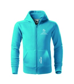 MAŁA BRYTANIA BLUZA ROZSUWANA Z KAPTUREM